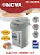 Electric Thermo Pot Water Dispenser - 750 Watts, Instant Hot Water, Energy Efficient, Auto Shut-Off, Stainless Steel" 3.0Litres