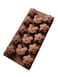 Bear and Flower Silicone Mold – Perfect for Baking, Candy, Ice, and Crafts(Brown)