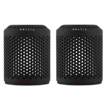 2 PCS Outer Cover Dust Filter for Dyson Hair Dryer HD01/HD03/HD08 &ndash; Black, Dust Filter