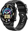G-Tab GTR3 Smartwatch/Magnetic Strap/1.43" AMOLED/Connects with iOS &amp; Android/300 mAh Battery/Health Tracking/Sport Modes/128 MB Storage/Added Extra Straps (Black)