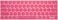 USA Version English Silicone Protective Keyboard Cover for Macbook Pro 13/15 Inch with Touch Bar Model A1706/A1707/A1989/A1990/A 2159, Release 2016/2017/2018/2019, Pink