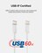 Belkin BoostCharge USB-C to USB-C fast charger cable, USB type C charger cable fast charging for iPhone 16, 15, Samsung Galaxy S24, Pixel, iPad, MacBook, Nintendo Switch and more - 1m, 2pack, White