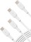 Belkin BoostCharge USB-C to USB-C fast charger cable, USB type C charger cable fast charging for iPhone 16, 15, Samsung Galaxy S24, Pixel, iPad, MacBook, Nintendo Switch and more - 1m, 2pack, White
