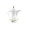 Electric Arabic Coffee Dallah Pot 400ml White &amp; Gold, Fast Heating Coffee &amp; Tea Maker with Keep Warm
