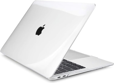 Plastic Hard Shell Case Cover Compatible with MacBook Pro 13-Inch with/without Touch Bar &amp; Touch ID Model:- A2338 M2/M1 A2251/A2289/A2159/A1989/A1708/A1706, Release 2016 to 2022, Clear