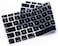 EU/UK Layout French Language Silicone Keyboard Cover for MacBook Air 13" 2020 M1 Chip Model A2179/A2337 With Touch ID, Dust/Spill Protection, Easy Install &amp; Washable Accessories Protector, Black