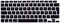 EU/UK Layout French Language Silicone Keyboard Cover for MacBook Air 13&quot; 2020 M1 Chip Model A2179/A2337 With Touch ID, Dust/Spill Protection, Easy Install &amp; Washable Accessories Protector, Black