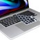 US Version English Language Silicone Keyboard Cover for Newest MacBook Pro 16&quot; 2019 with Touch Bar Model A2141 &amp; MacBook Pro 13&quot; 2020 with Touch Bar Model A2338 M1 M2 Chip/A2289/A2251, Black