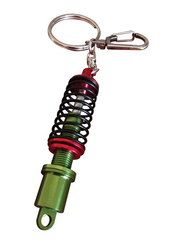 Coilover Keychain تسوق Car Shock Absorber Keychain, Metal Spring Coilover Suspension ...