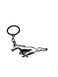 Mustang Horse Logo Keychain, High-Quality Metal Keychain, Stylish and Durable