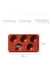Silicone Baking Mold with 5 Hemispherical Shape