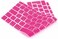 EU/UK Layout Russian Language Silicone Keyboard Cover for MacBook Air 13" 2020 M1 Chip Model A2179/A2337 With Touch ID, Dust/Spill Protection, Easy Install &amp; Washable Accessories Protector, Pink