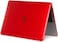 Protective Hard Shell Case Cover Compatible with MacBook Pro 16-Inch Model (A2141 MVVJ2xx/A, MVVK2xx/A, MVVL2xx/A, MVVM2xx/A) Retina Display with Touch Bar Touch ID, Red