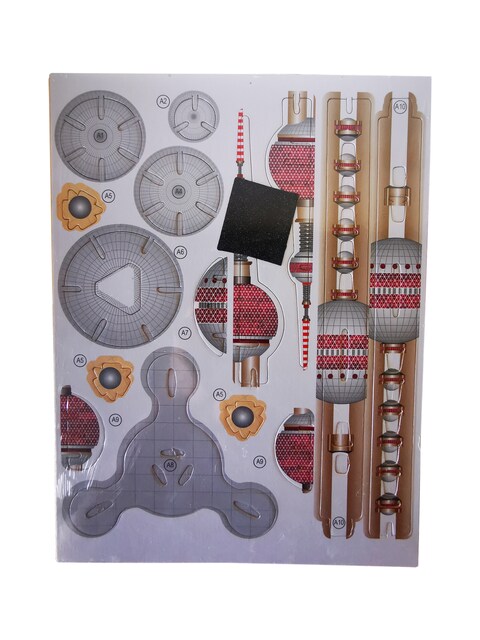 3D Wooden Puzzle DIY Kit, Oriental Pearl Tower Shanghai Landmark, Educational Construction Model