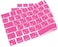 EU/UK Layout Russian English Keyboard Cover for MacBook Air 15.3" M2 A2941/Air 13.6" M2 A2681, MacBook Pro 14.2"/16.2" 2023-2021 M3/M2/M1, A2918/A2992/A2779/A2442/A2991/A2780/A2485, Pink