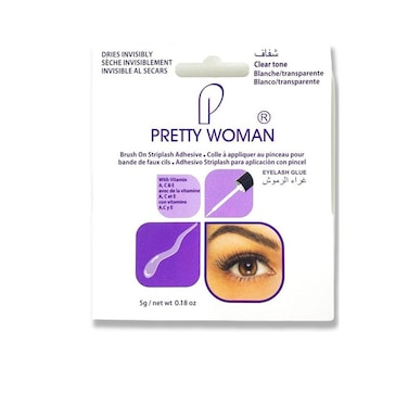 PRETTY WOMAN EYE LASHES EG-5HD/C CLEAR 5g