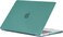 Hard Shell Case Cover Compatible with MacBook Pro 14-Inch Release 2024/2023/2022/2021 Model:- M3 A2918/A2992, M2 A2779, M1 A2442 Pro/ Max Chip with Touch ID, Night Green Carbon Fiber Texture