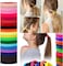 Colorful Elastic Hair Ties - 20PCS Soft Stretch No Damage Hair Bands for Women, Girls &amp; Kids - Assorted Rainbow Colors for All Hair Types (Multicolor)