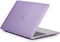 Protective Hard Shell Case Cover Compatible with New Version MacBook Air 13-Inch with Retina Display &amp; Touch ID Model:- A2337 M1/A2179/A1932, Release 2018/2019/2020/2021, Purple