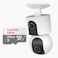 Xiaomi C500 Dual Smart Security Camera with 256GB Memory Card Support, 2K HD WiFi Home Surveillance Camera with Night Vision, Motion Detection, Two-Way Audio, Indoor Baby &amp; Pet Monitor