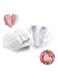 Diamond Heart Love Silicone Cake Mold, White Silicone Mould