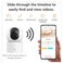 XIAOMI C201 Smart Security Camera with 128GB Memory Card – 360° Full HD WiFi Indoor Surveillance Camera with Night Vision & Motion Detection