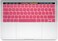 EU/UK Version English Silicone Protective Keyboard Cover for Macbook Pro 13/15 Inch with Touch Bar Model A1706/A1707/A1989/A1990/A 2159, Release 2016/2017/2018/2019, Pink