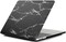 Hard Shell Case &amp; US Layout English Keypad Cover Compatible for MacBook New Pro 13&quot; with Touch Bar and Touch ID, Model A1706/A1708/A2159/A1989, Release in 2016/2017/2018, Black Marble