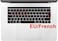 EU/UK Version (AZERTY) French Language Silicone Protective Keyboard Cover for Macbook Pro 13/15 Inch with Touch Bar Model A1706/A1707/A1989/A1990/A 2159, Release 2016/2017/2018/2019, Black
