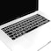 EU/UK Version (AZERTY) French Language Silicone Protective Keyboard Cover for Macbook Pro 13/15 Inch with Touch Bar Model A1706/A1707/A1989/A1990/A 2159, Release 2016/2017/2018/2019, Black