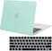 Hard Shell Case &amp; US Layout English Keypad Cover Compatible for MacBook New Pro 13" with Touch Bar and Touch ID, Model A1706/A1708/A2159/A1989, Release in 2016/2017/2018, Mint Green