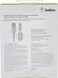 Belkin Braided Lightning Cable (Boost Charge Lightning to USB Cable for iPhone, iPad, AirPods) MFi-Certified iPhone Charging Cable, Braided Lightning Cable (1M, White)