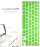 US Layout Arabic English Keyboard Cover for Older Version MacBook Pro 13"/15" (A1278/A1286)&amp; Macbook Retina 13"/15" (A1425/A1502/A1398)&amp; Older Version MacBook Air 13" (A1369/A1466) Green Color