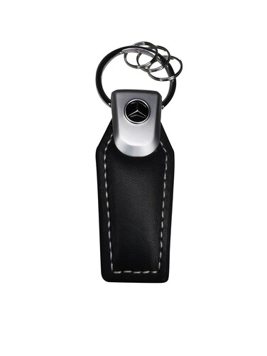 Mercedes Benz Car Logo Emblem Key Chain - High-Quality Leather & Metal Keyring with Iconic Mercedes Benz Emblem - Durable and Stylish Keychain for Mercedes Benz Owners and Enthusiasts