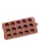15 Rose Flowers Chocolate Mold, Silicone Chocolate Moulds, Cake Decorations Candy Making Supplies, Reusable Kitchen Baking Accessories