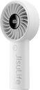 JISULIFE Handheld Fan Life4, Upgraded Portable Fan with Powerful Wind, USB Rechargeable Mini Hand Fan with Digital Display,3600mAh Battery, 5 Wind Speeds, Ideal for Travel/Beach/School/Makeup-Grey