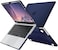 Hard Shell Case Cover Compatible with MacBook Pro 14-Inch Release 2024/2023/2022/2021 Model:- M3 A2918/A2992, M2 A2779, M1 A2442 Pro/ Max Chip with Touch ID, Navy Blue