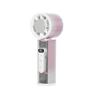 Levelo Cyclo Cooling Fan Pink &ndash; Portable High-Speed Personal Air Cooler for Instant Cooling