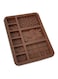 Multi-Purpose 9-Cavity Silicone Mold for Waffles, Chocolate, Epoxy Resin, and Fondant - Essential Baking and Crafting Supply