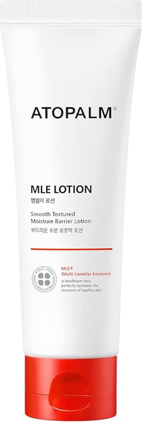 ATOPALM MLE Lotion for Sensitive Skin, 48 Hours Long Hydration with Ceramide, Long-Lasting Moisturizing Baby Lotion, Strengthening Skin Barrier, Redness-Relief 4.0Fl Oz, 120ml