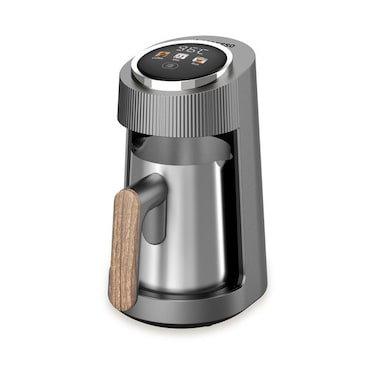 LEPRESSO Kahviyan Turkish Coffee Maker with Digital Display, Grey &ndash; Automatic Coffee Machine