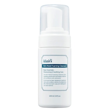 Dear Klairs Rich Moist Moisturizing and Soothing Foaming Facial Cleanser 100ml