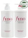 Fino Shiseido Fino Premium Touch Moist Shampoo &amp; Conditioner Set 550ml &ndash; Deep Moisturizing and Nourishing Hair Care Bundle for Dry and Damaged Hair
