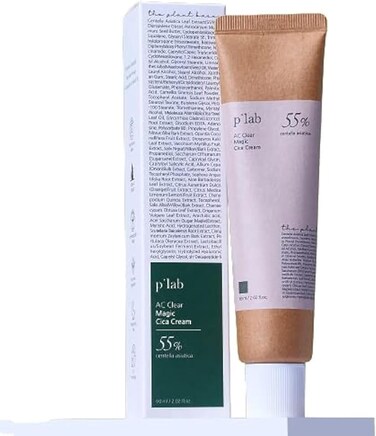 P'LAB The Plant Base, AC Clear, Magic Cica Cream - 2.02fl. oz (60ml)