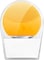 Electric USB Rechargeable Silicone Face Cleanser and Massager Brush, Ultra Soft Hygienic Silicone Facial Cleansing Brush for Every Type Skin, Yellow Sunflower