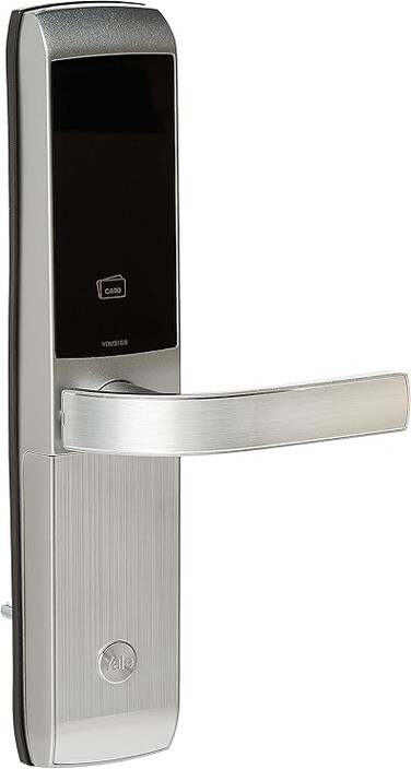 Yale Ydm3168 Digital Door Lock, Rfid, Keypad Digital Monoblock, Silver