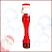 Christmas Santa Claus Bubble Maker For Kids 13" Christmas Tree Decoration, Christmas Ornaments, Christmas Village, and Christmas Decor Christmas Lights and Christmas Balls.