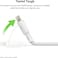 Belkin USB Type C to C Cable, 100W Power Delivery USB-IF Certified 2.0 USB C Charger Cable with Double Braided Nylon Exterior for iPhone 16, 15, iPad, MacBook, Galaxy, Pixel and More -2M, White