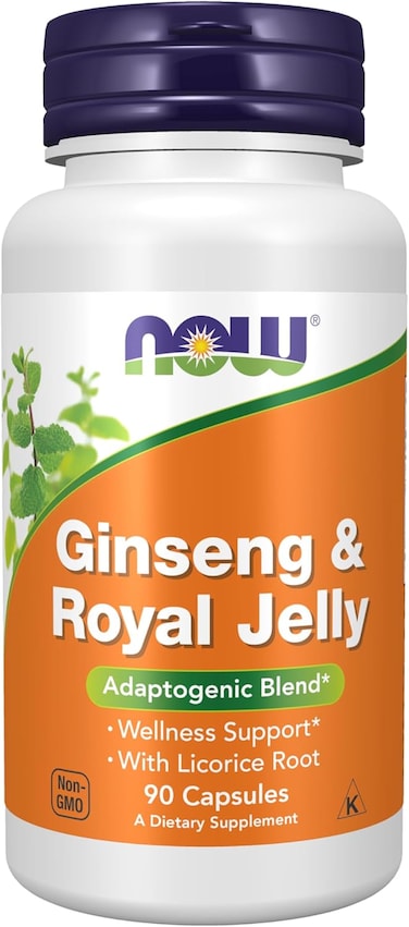 Now Foods Ginseng &amp; Royal Jelly Caps. 90's