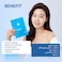 Korean AQUA Face Sheet Mask with Hyaluronic Acid - Natural Beauty Skincare For All Skin Types - Hydrating &amp; Moisturizing